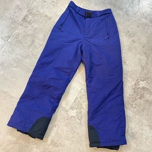 COLUMBIA snow pants big kid size 14/16, royal blue, excellent condition unisex